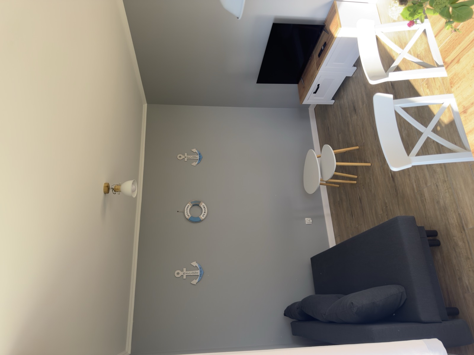 Salon z aneksem kuchennym